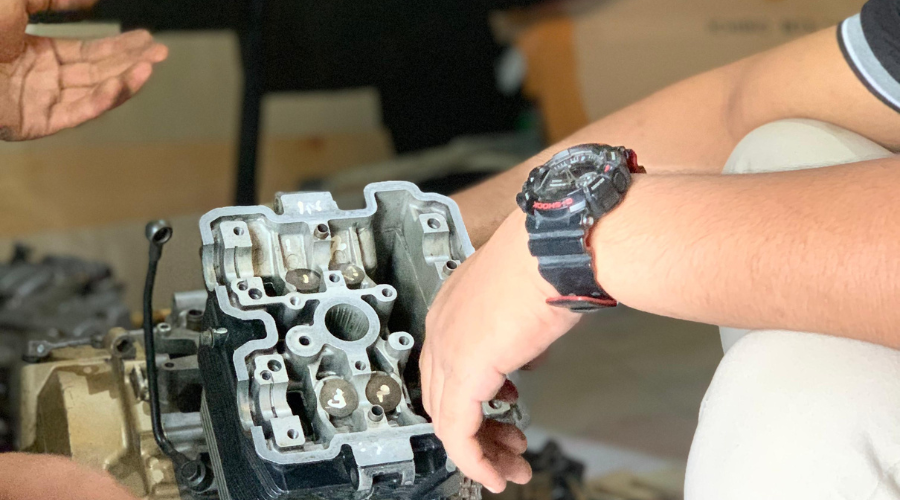 perbaikan kelistrikan motor matic