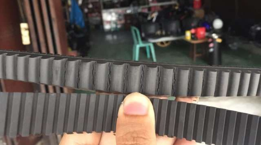 tanda v-belt motor matic perlu diganti